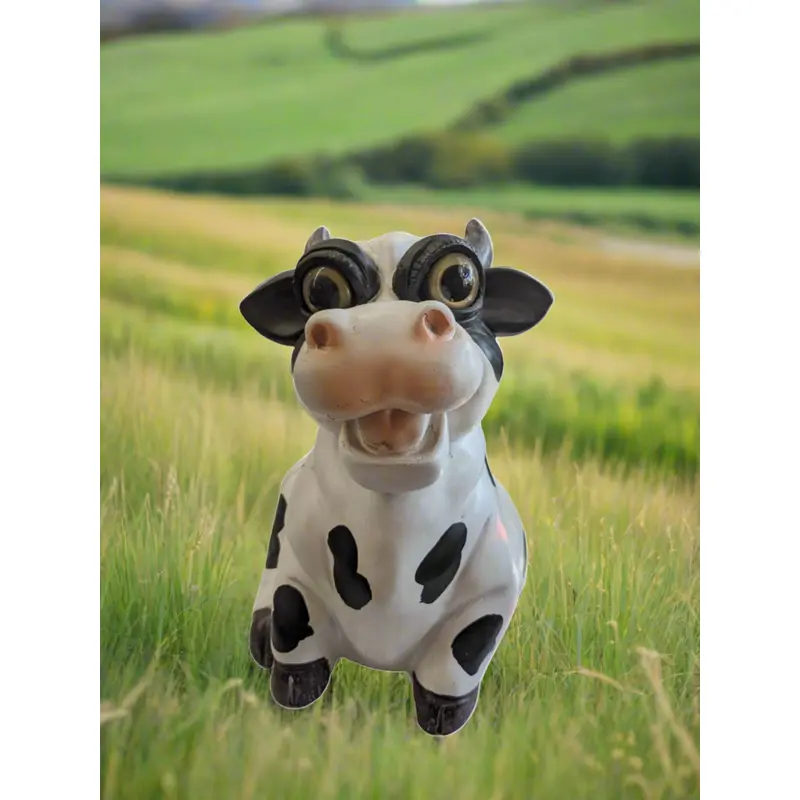 Large Cow Black Spots