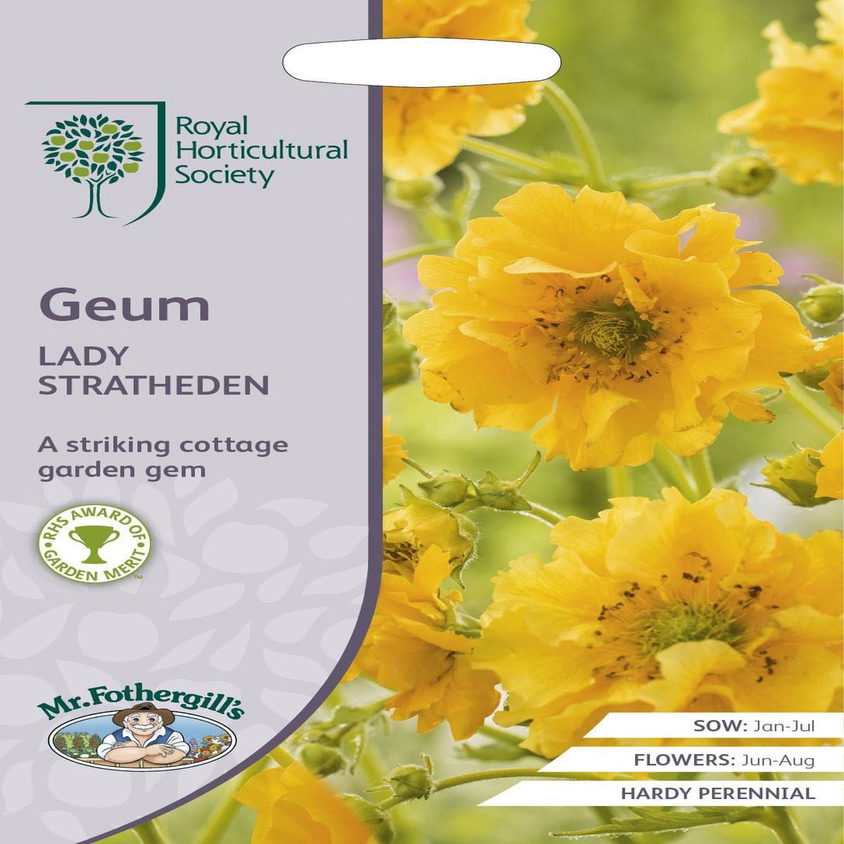 Mr Fothergills RHS Geum Lady Stratheden 50 Seeds