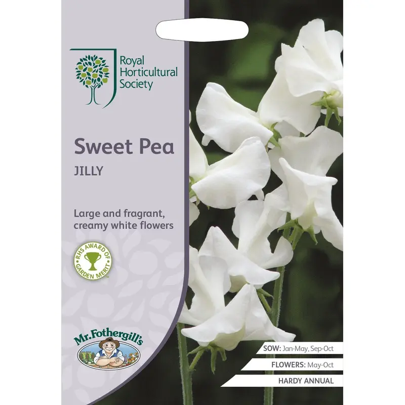 Mr Fothergills RHS Sweet Pea Jilly 25 Seeds