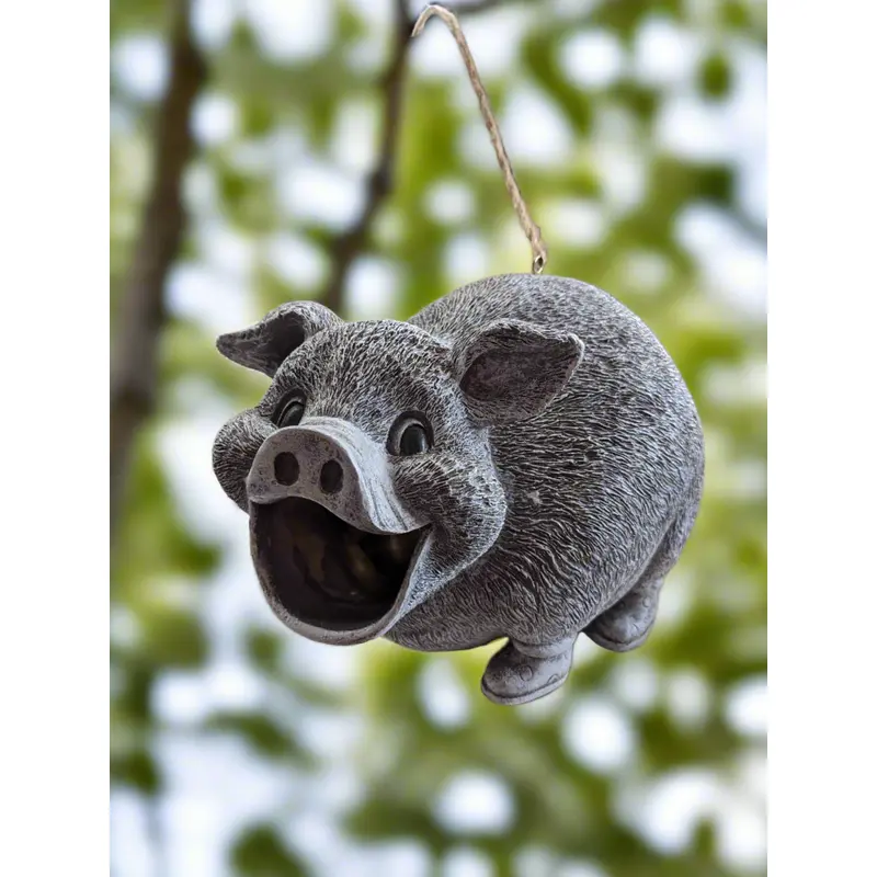 Pig Birdhouse
