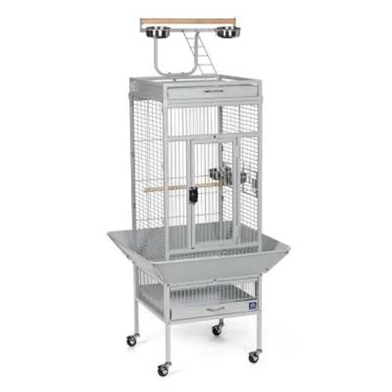 Prevue, Play top Bird Home, Pewter White