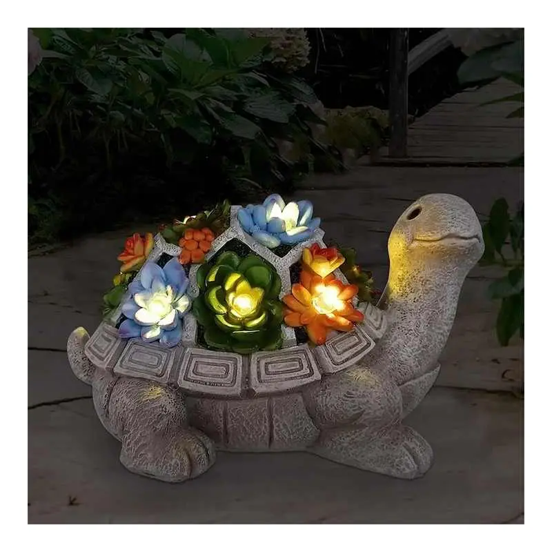 Solar Succulent Turtle