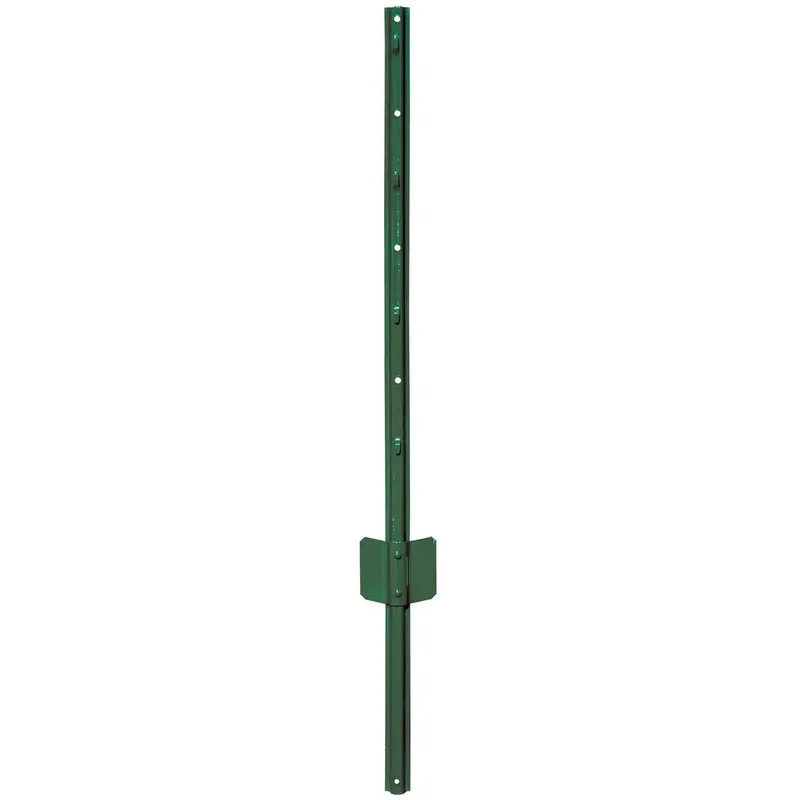 Yard Guard Fence U-Post, Green, 3 ft.