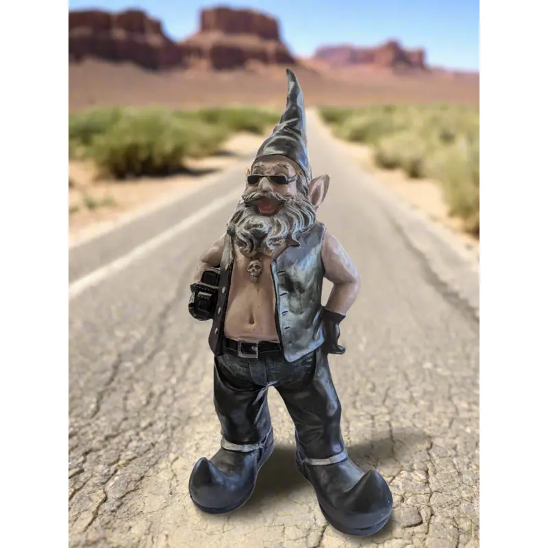 Biker Gnome-14"