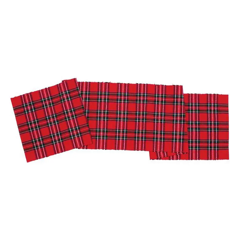 C&F, Arlington Plaid Table Runner
