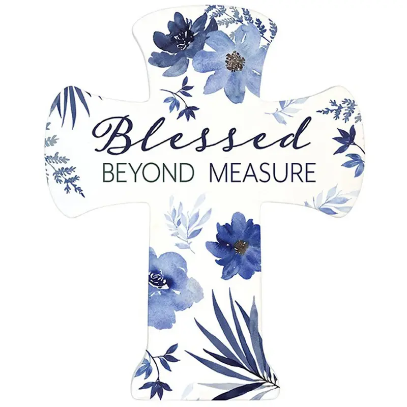 Carson, Blessed Beyond Pedestal Cross