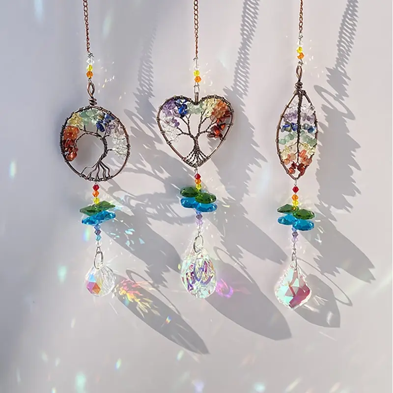 Chakra Tree Of Life Suncatcher
