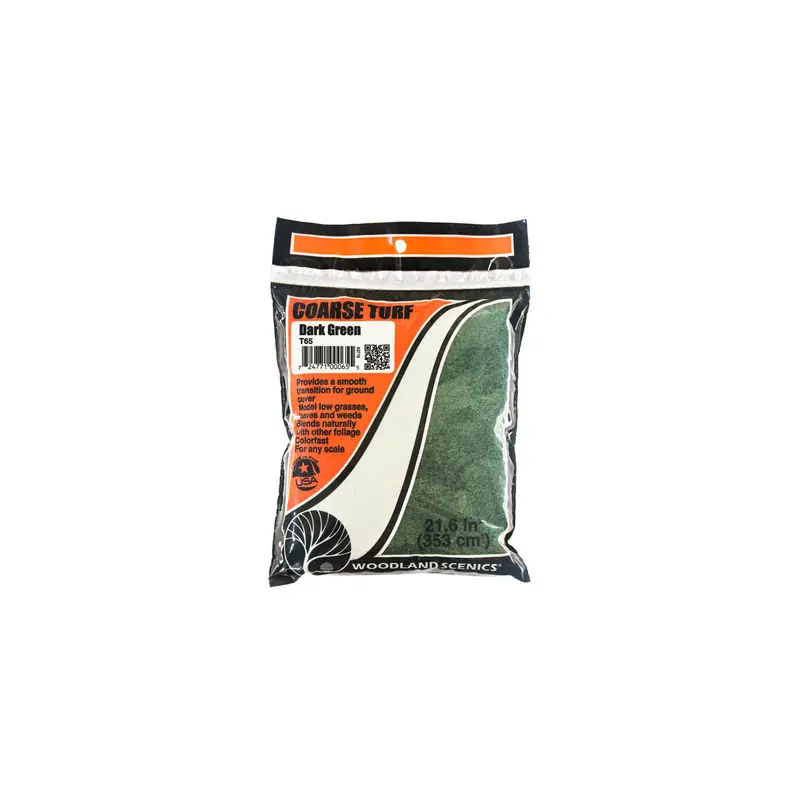 Dark Green Course Turf