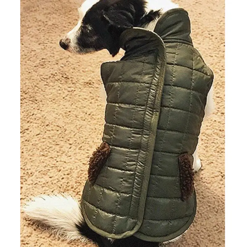 Fashion Pet, Ski Jacket Olive, X-Small