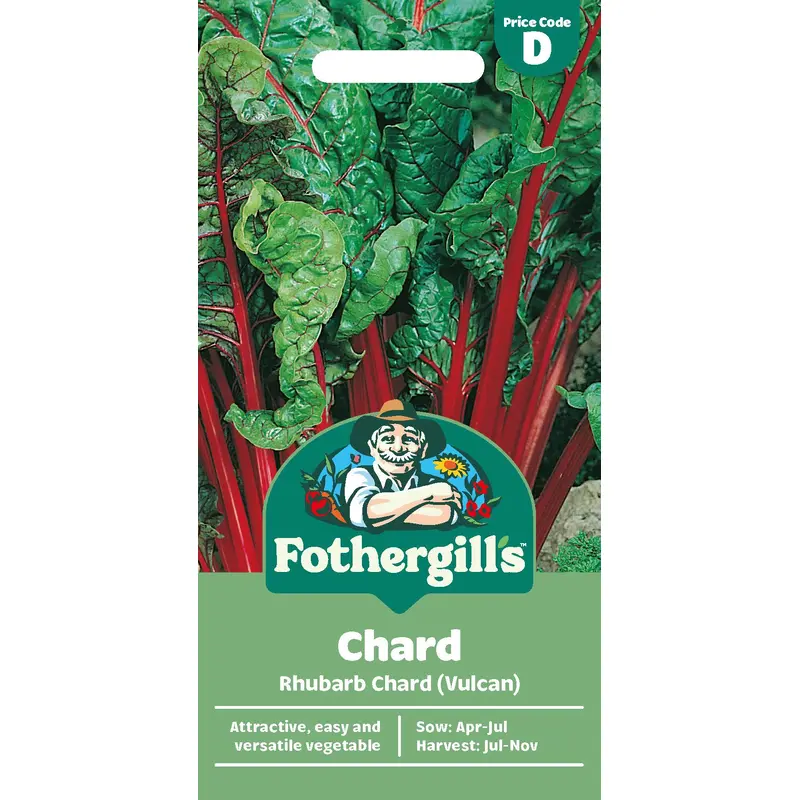 Fothergills Chard Rhubarb Chard (Vulcan) Seeds