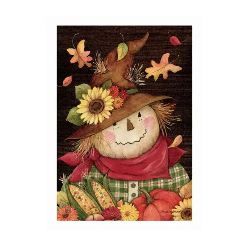 Magnet Works, Autumn Scarecrow Garden Flag