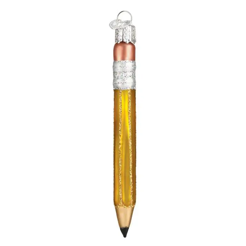 Old World, Yellow Pencil Ornament