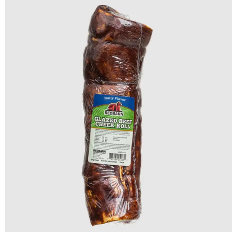 Redbarn, Bully Flavored Beef Cheek, Large