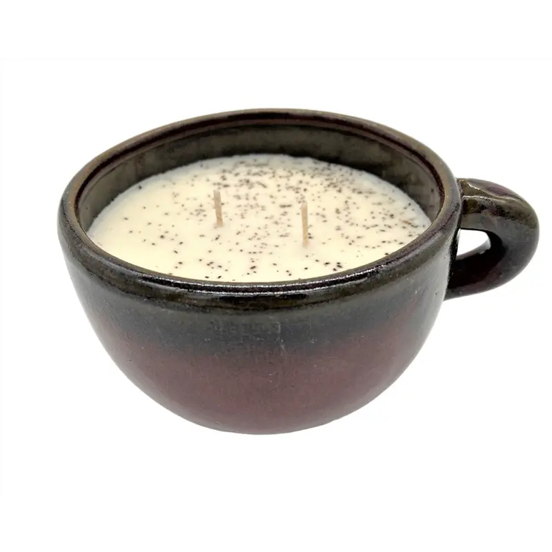 Swan Creek Candle Large Coffee Cup: Dirty Hot Chocolate (Soy Candle)