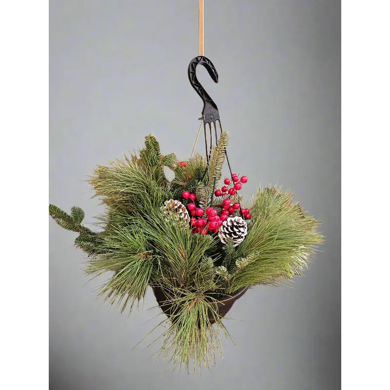 Holiday Hanging Basket