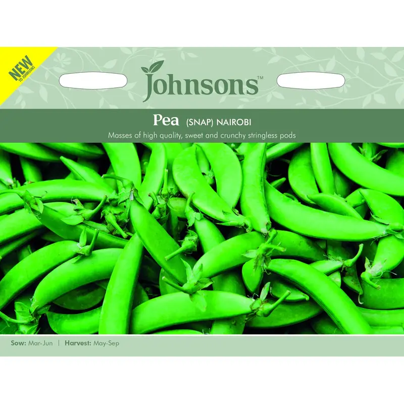 Johnsons Pea (Sugarsnap) Nairobi 250 Seeds