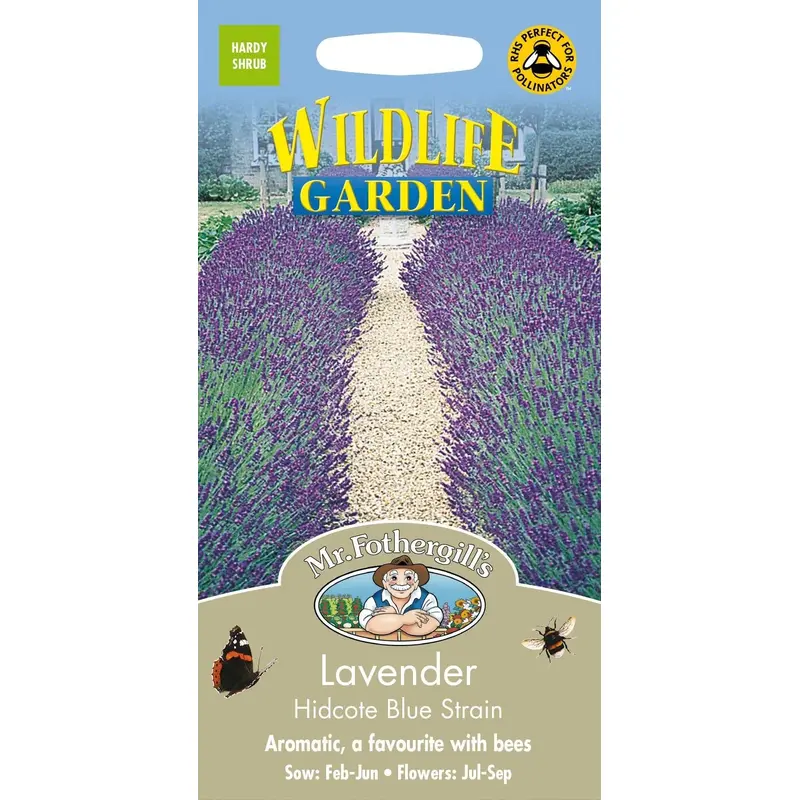 Mr Fothergills Lavender Hidcote Blue Strain 100 Seeds