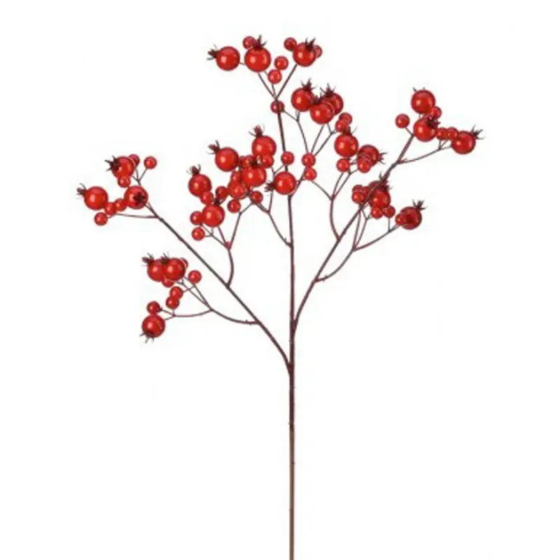 Regency, Red Mixed Berry Spray, 25"