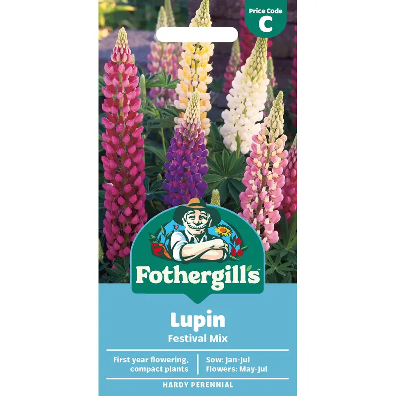 Fothergills Lupin Festival Mix Seeds