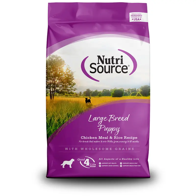 NutriSource Large Breed Puppy Chicken & Rice Dog Food