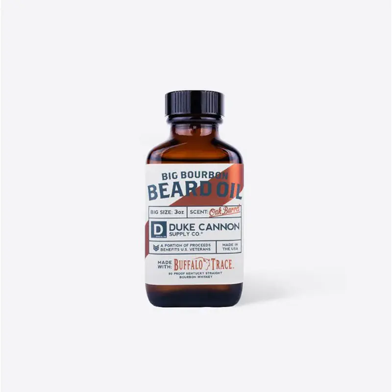 Duke Cannon, Big Bourbon Beard Oil, 3 oz.
