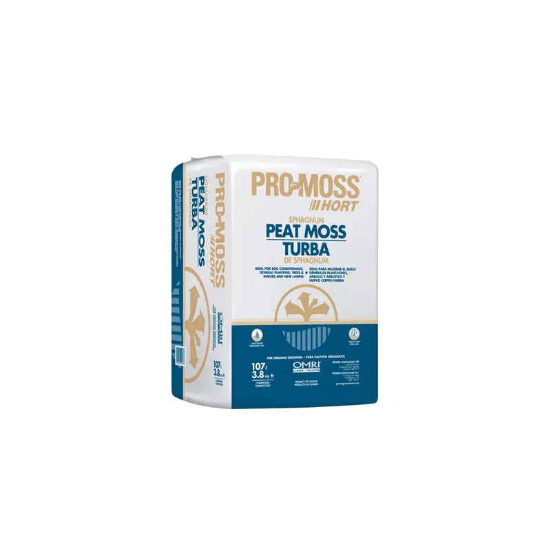 Pro-Moss Hort Peat Moss, 3.8 Cubic Foot