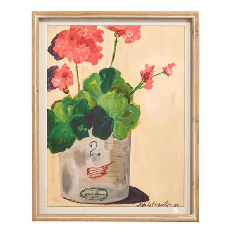 Raz, Potted Geranium Framed Wall Art