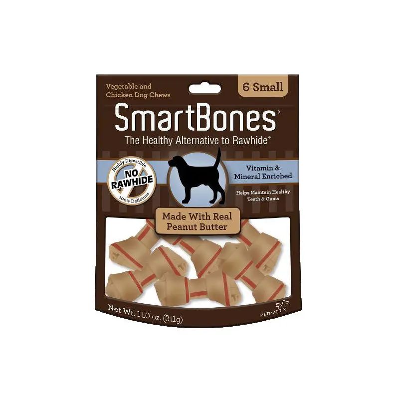 SmartBones Peanut Butter Small 6 Pack