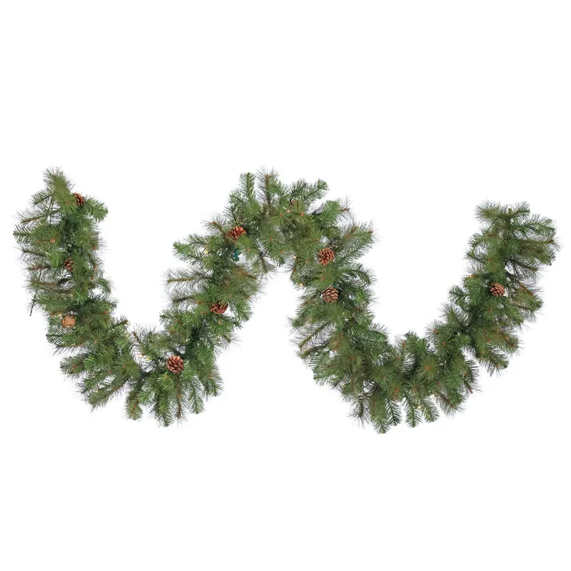 9' x 14" Dresden Lifelike Garland, Unlit
