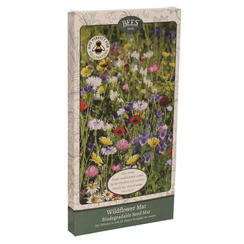 Bees Seeds Butterfly Mat Biodegradable Seed Carpet