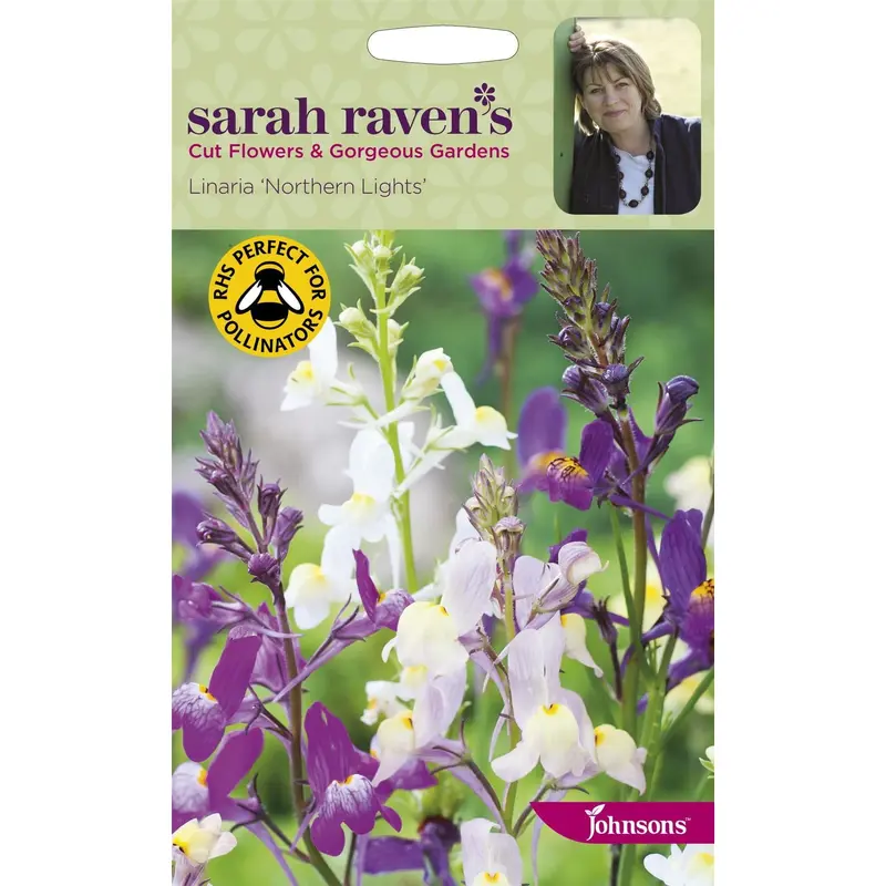 Johnsons Sarah Raven's Linaria (Toadflax) Northern Lights 1000 Seeds