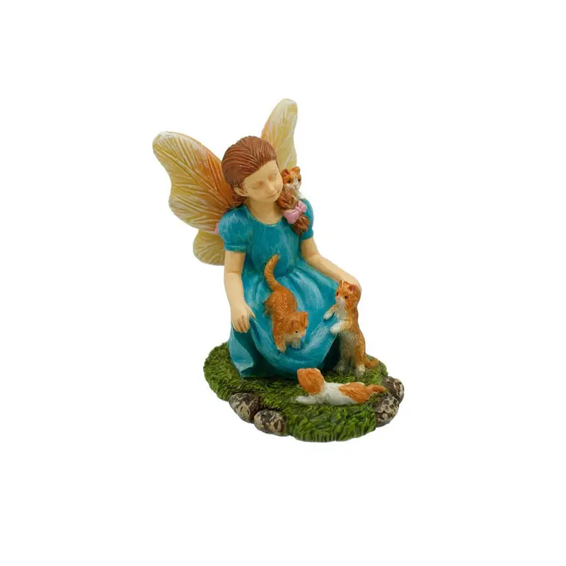 Kitten Delight - Fairy With Kittens