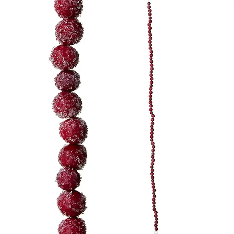 RAZ, Sugared Berry Garland, 4'