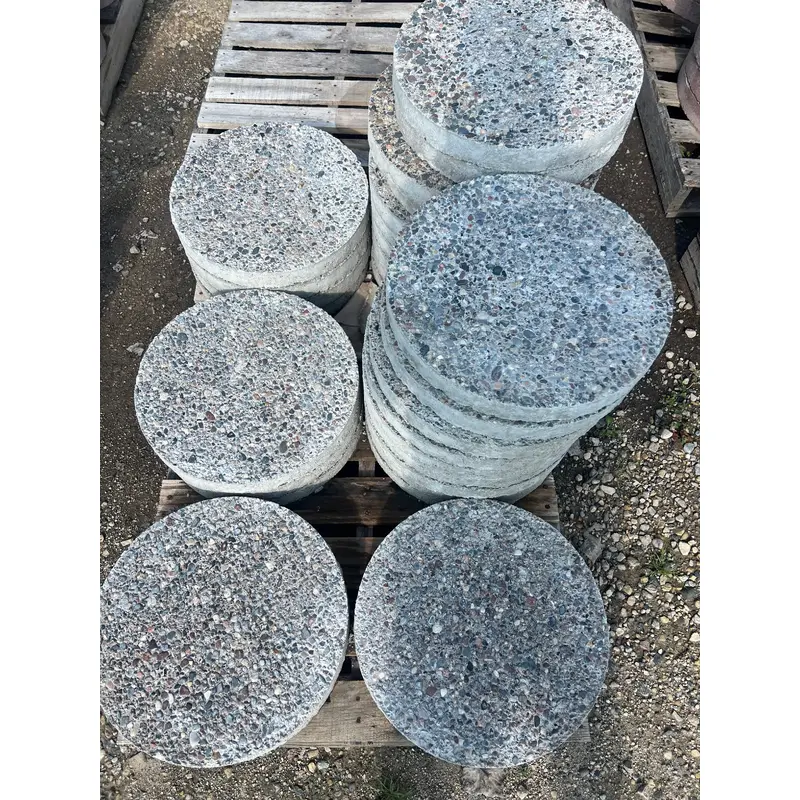 16" Round Exposed Aggregate