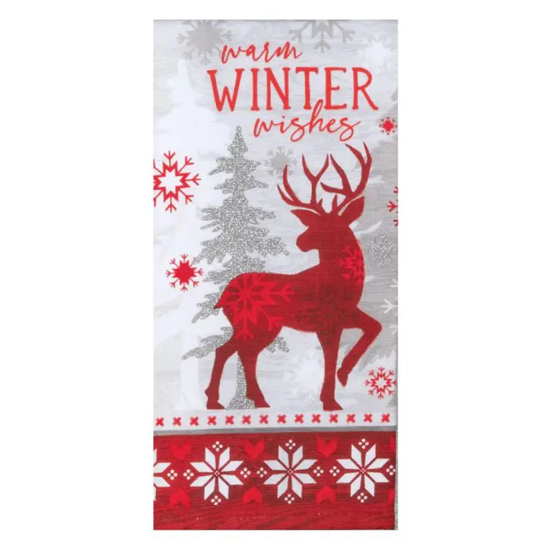 Kay Dee Designs, Winter Wishes Dual Purpose Towel