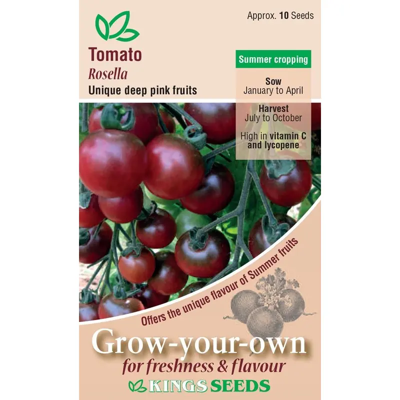 Kings Seeds Tomato Rosella Seeds
