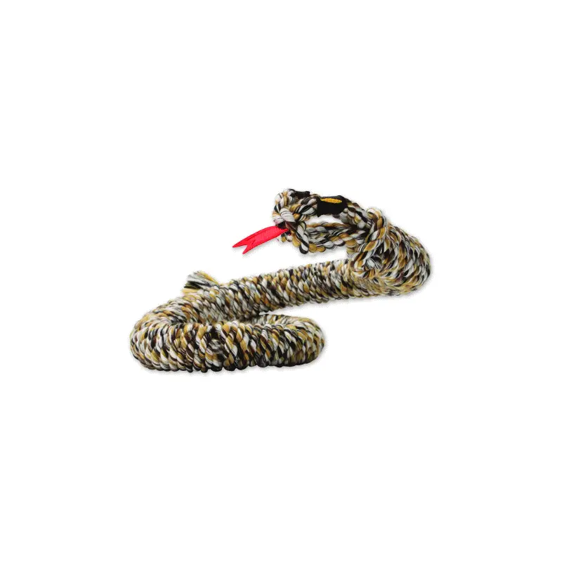 Mammoth Medium SnakeBiter Rope Toy, Color Varies, 34"