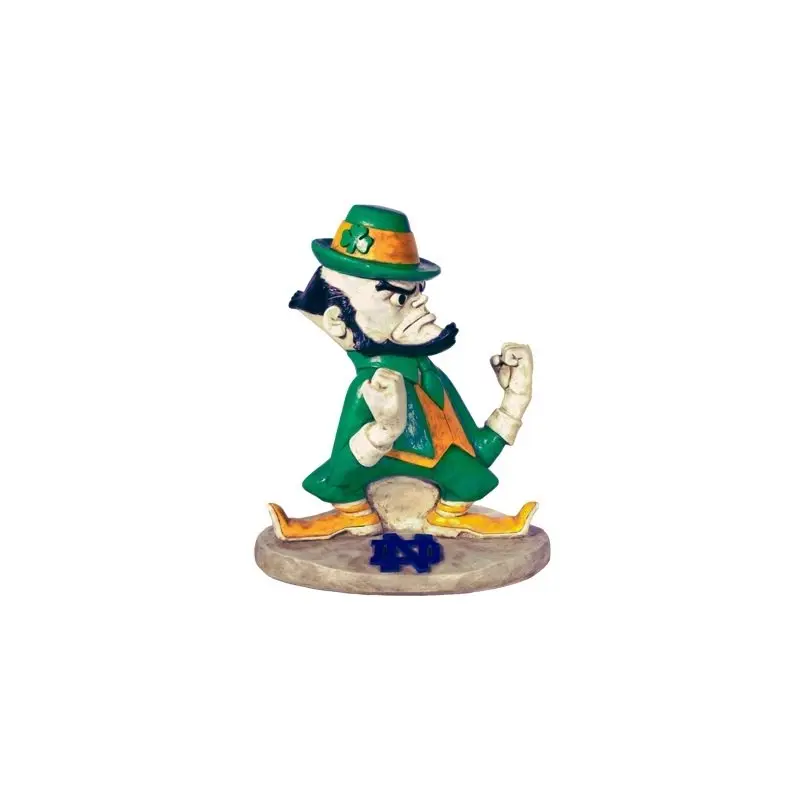 Notre Dame Leprechaun College Mascot Statue