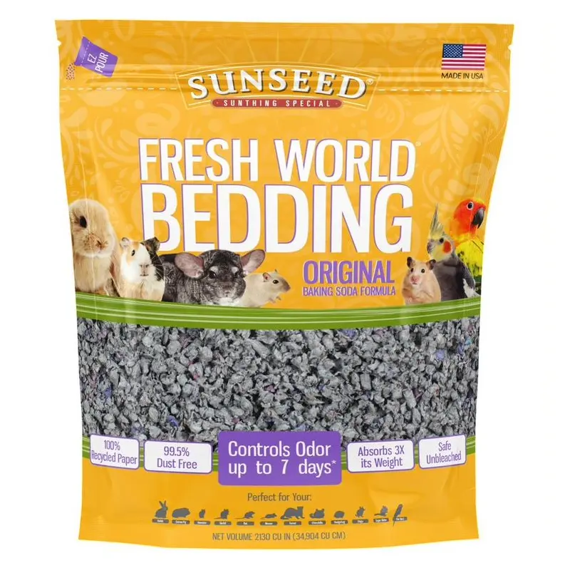 Sunseed Fresh World Pet Original Bedding, 2,130 Cu. In.