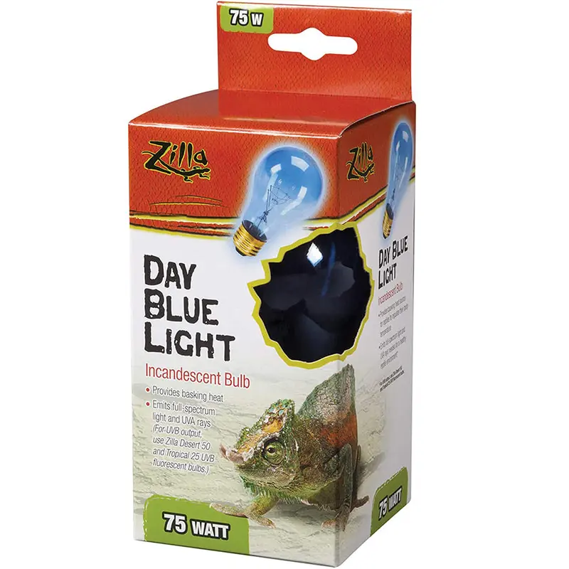 Zilla, Incandescent Blue Bulb, 75W