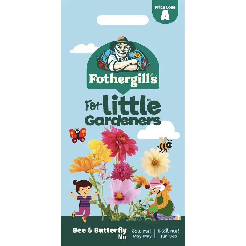 Fothergills Little Gardeners Bee & Butterfly Mix Seeds