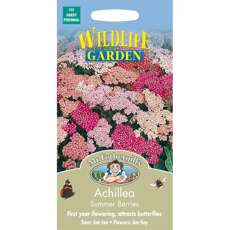 Mr Fothergills Achillea Summer Berries 50 Seeds