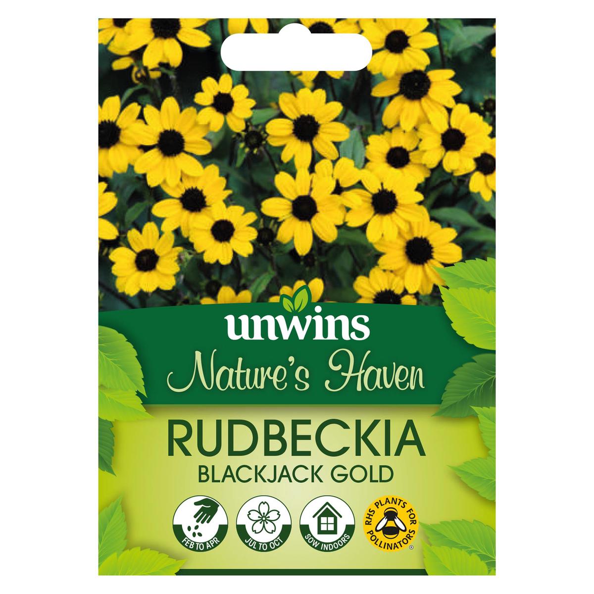 Unwins Flower Rudbeckia Blackjack Gold - 30 Seeds