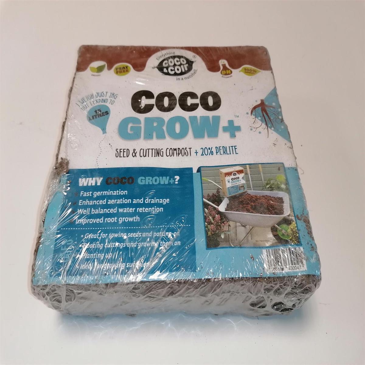 Coco + Grow - Seed and Cutting Compost