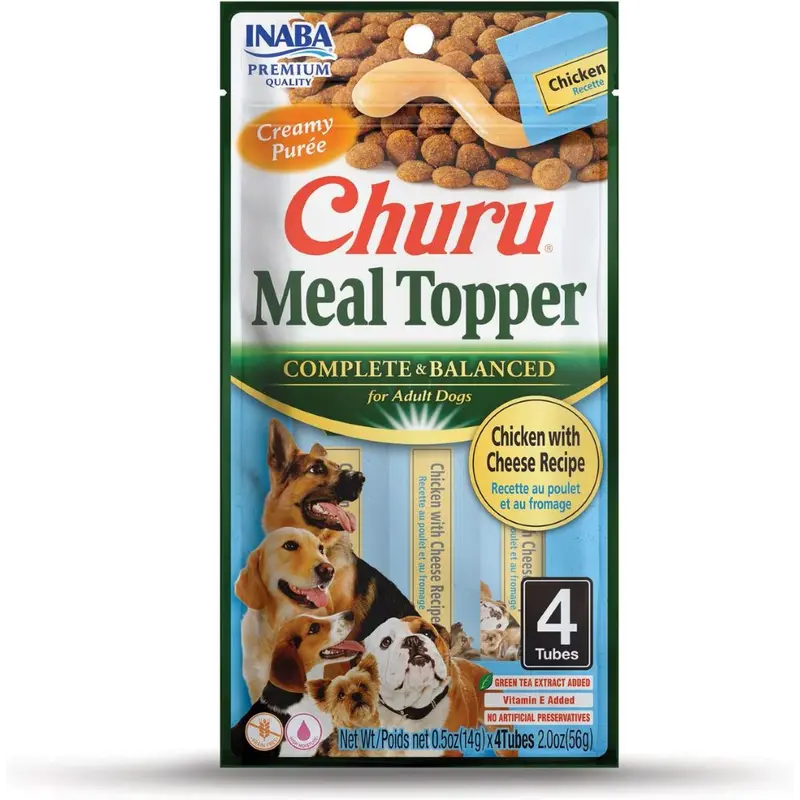 Inaba, Churro Meal Topper Chicken & Cheese, 2 oz., 4pk
