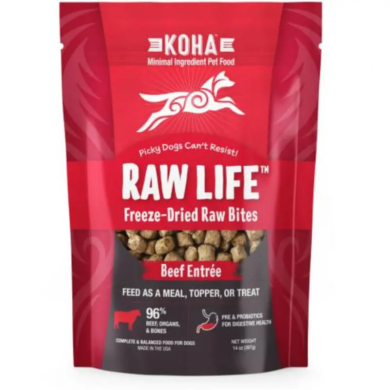 KOHA, Freeze Dried GF Topper Beef, 8 oz.