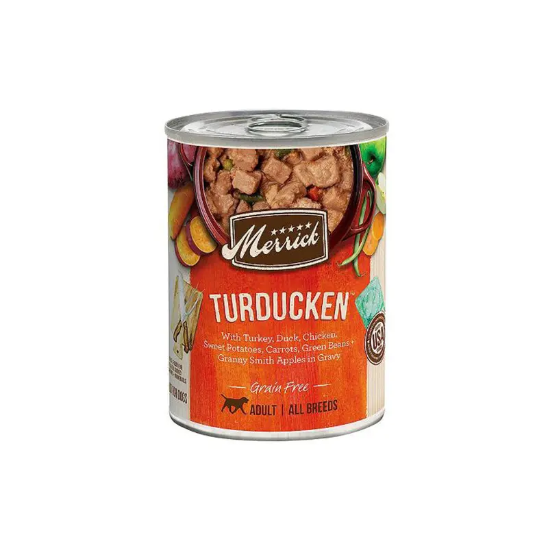 Merrick, Dog Turducken, 13.2 oz. Can