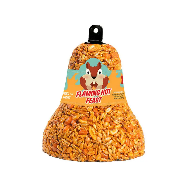 Mr. Bird Flaming Hot Feast Seed Bell
