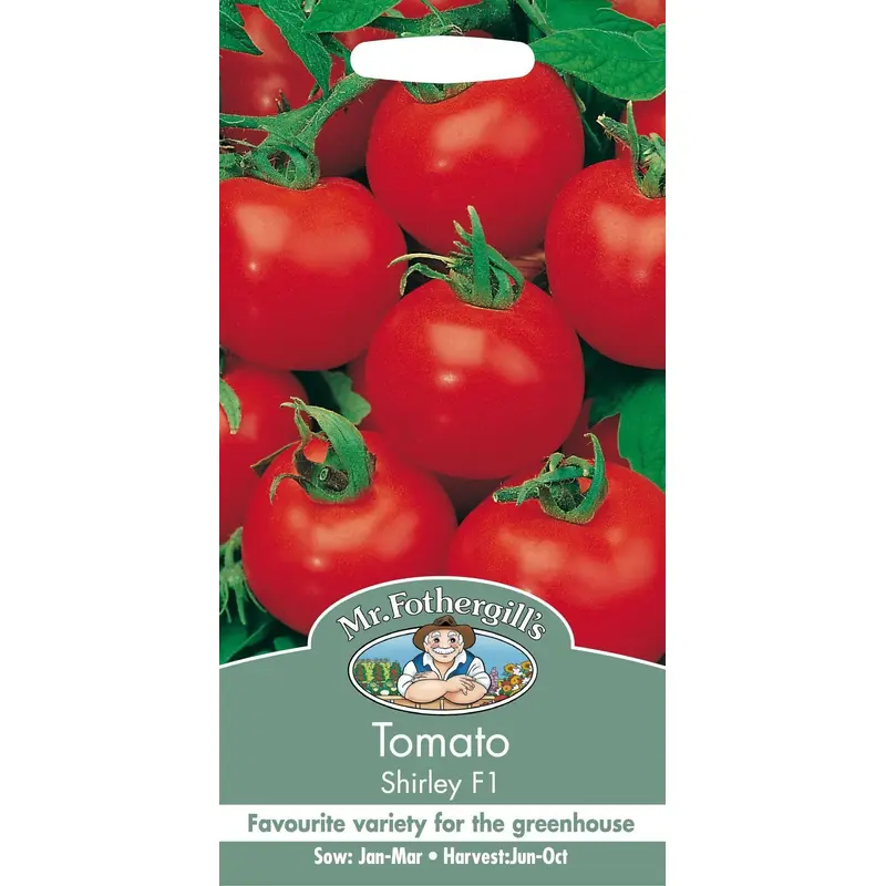 Mr Fothergills Tomato Shirley F1 Hybrid 8 Seeds