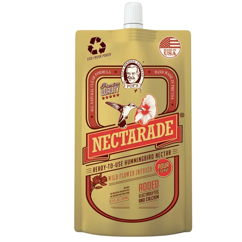 Pop's Birding, Nectarade Hummingbird Nectar, RTU, 8.5oz